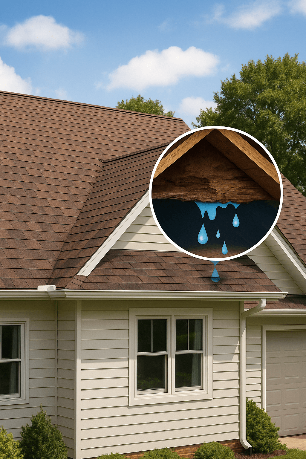 Hidden roof damage that can cause major problems if not addressed quickly
