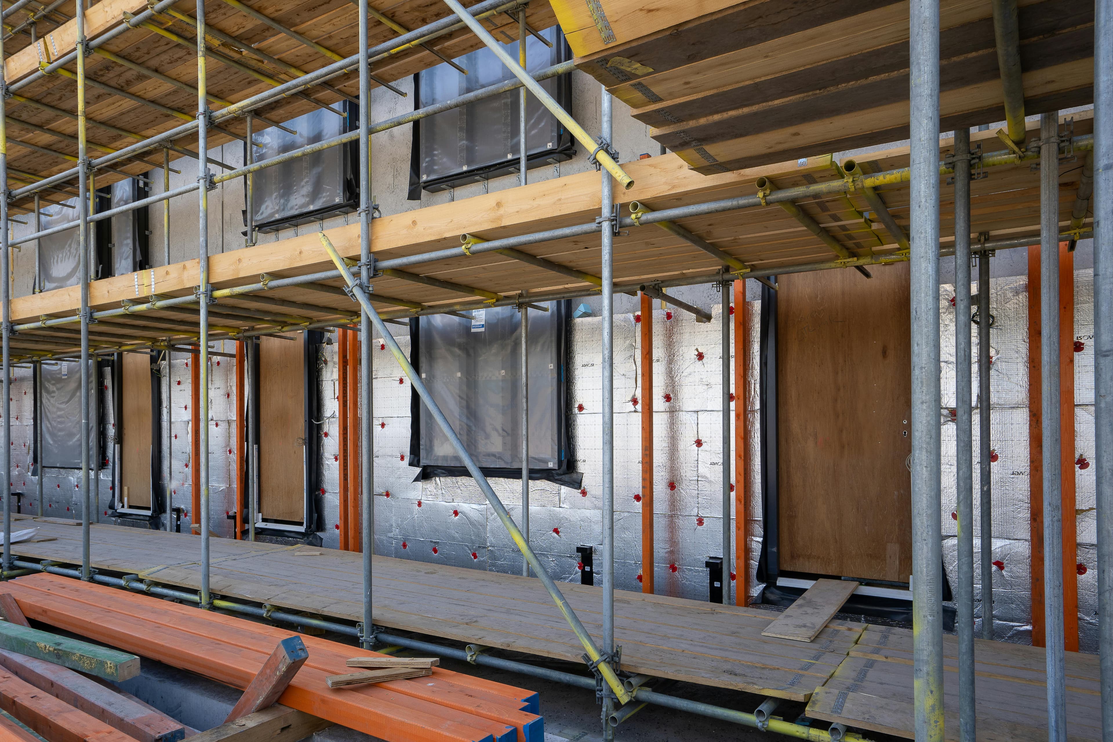 Siding installation